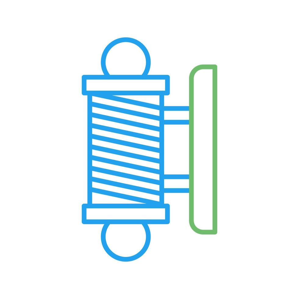 Barber Shop Pole Vector Icon