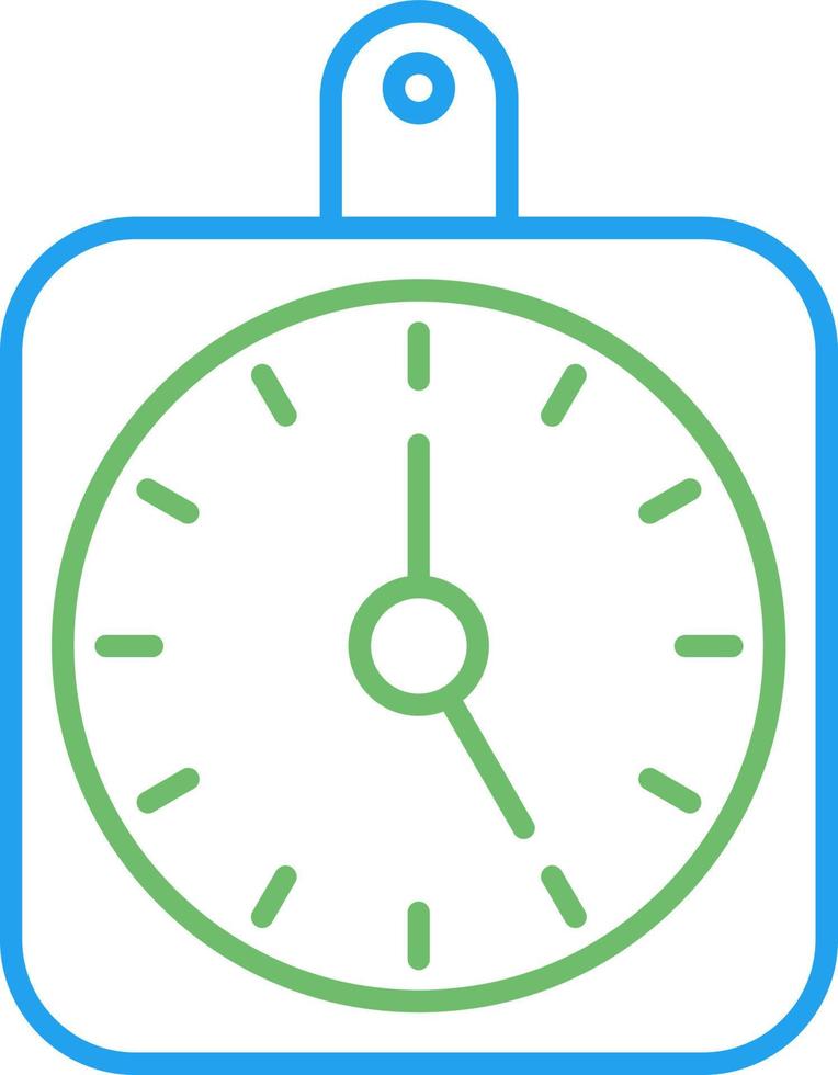 Wall clock Vector Icon