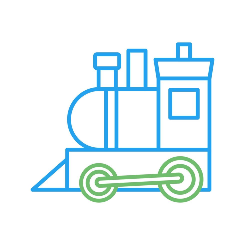 Toy Train Vector Icon
