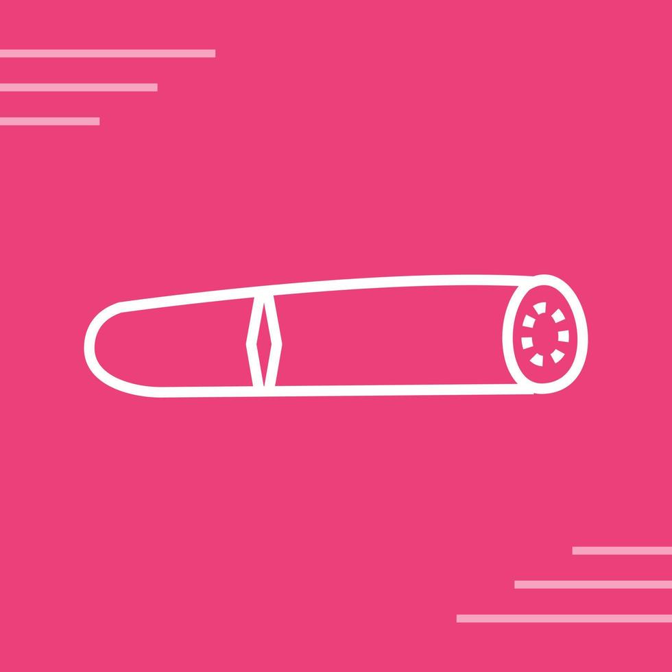 Cigar Vector Icon