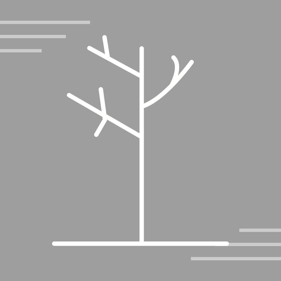 icono de vector de árbol de otoño