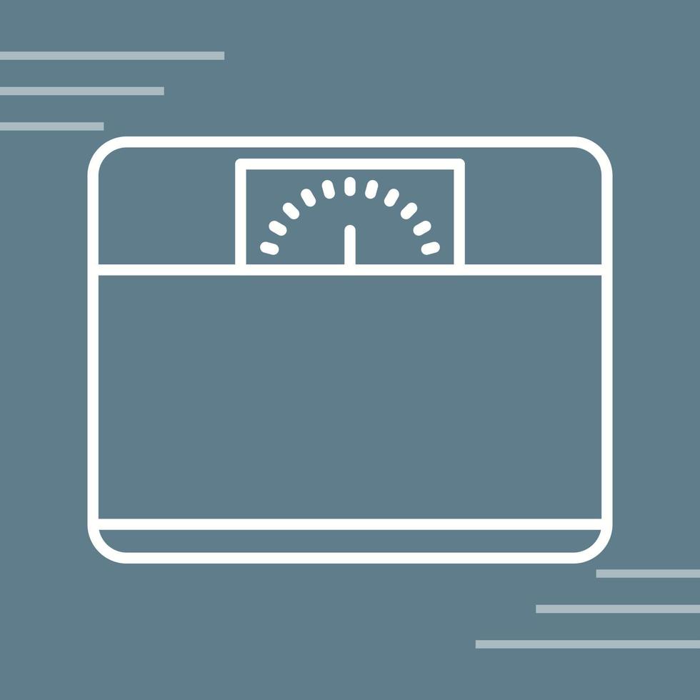 Weighing Machine Vector Icon