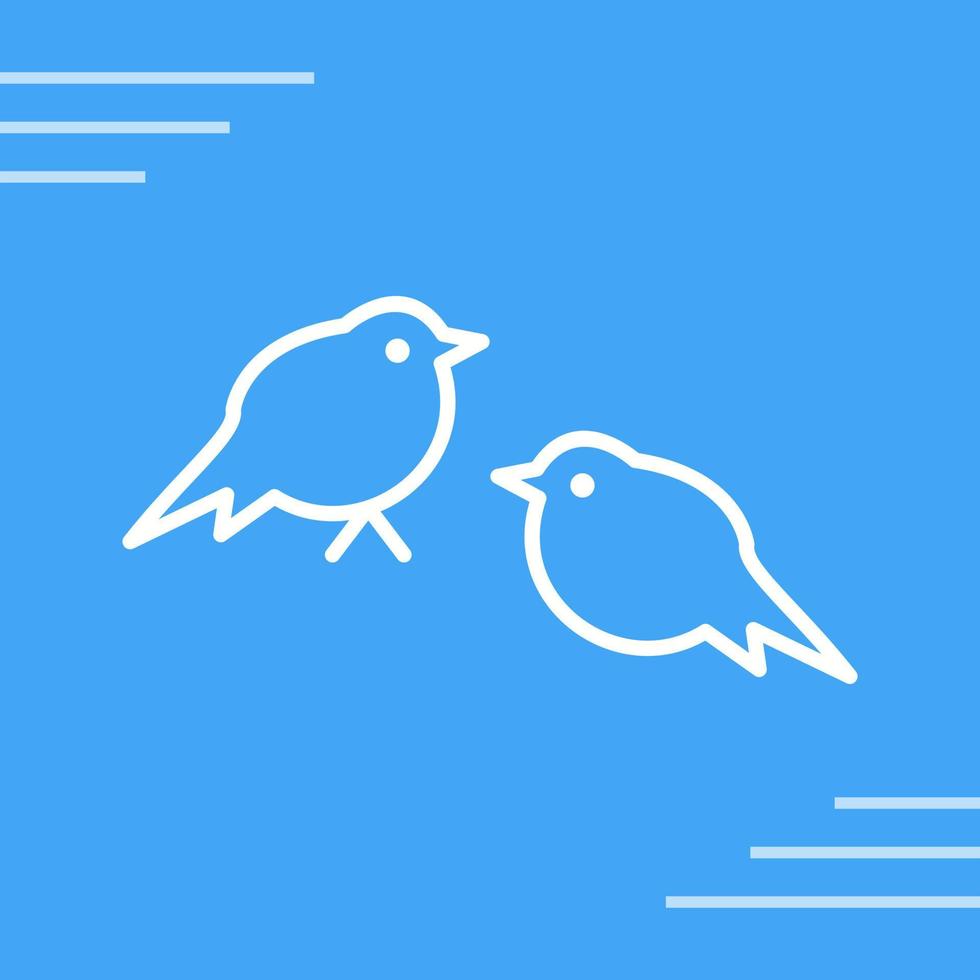Little Birds Vector Icon