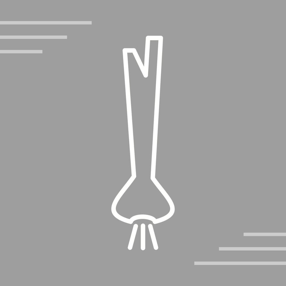 Spring Onion Vector Icon