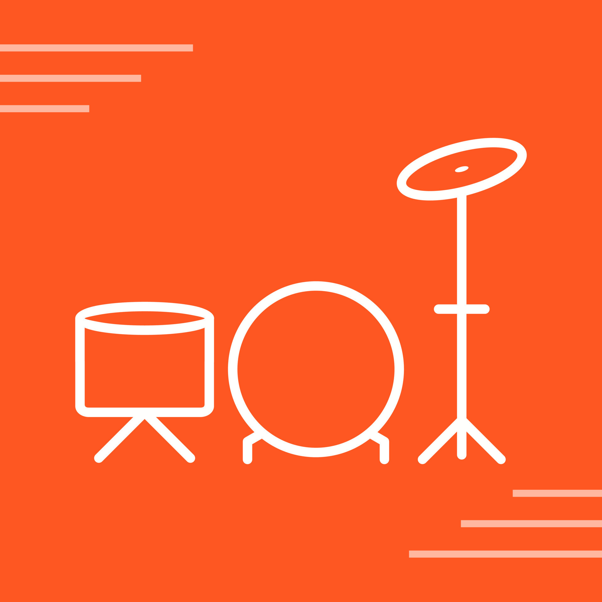 Drums Vector Icon 23069850 Vector Art at Vecteezy