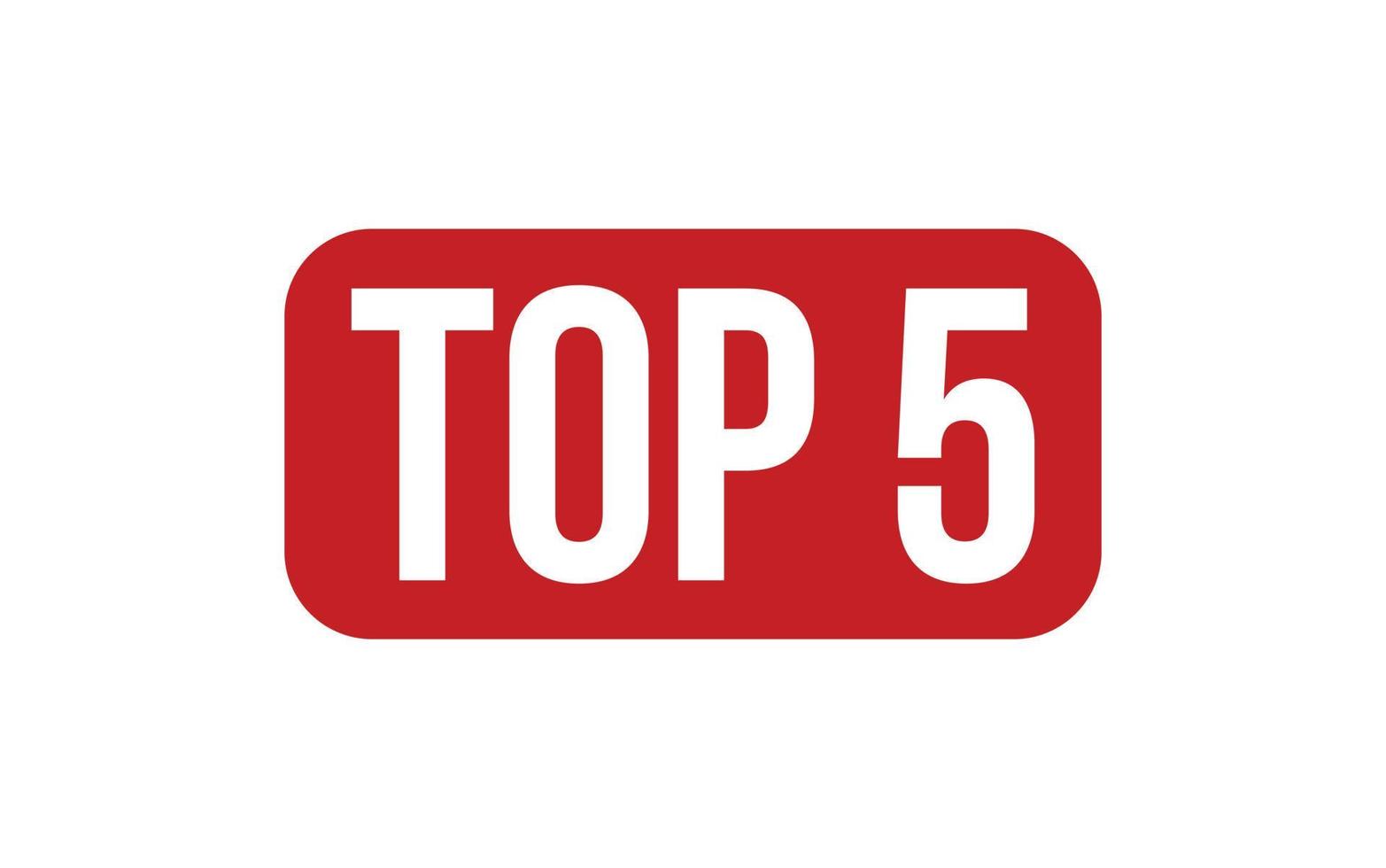 Top 5 Rubber Stamp Seal Vector