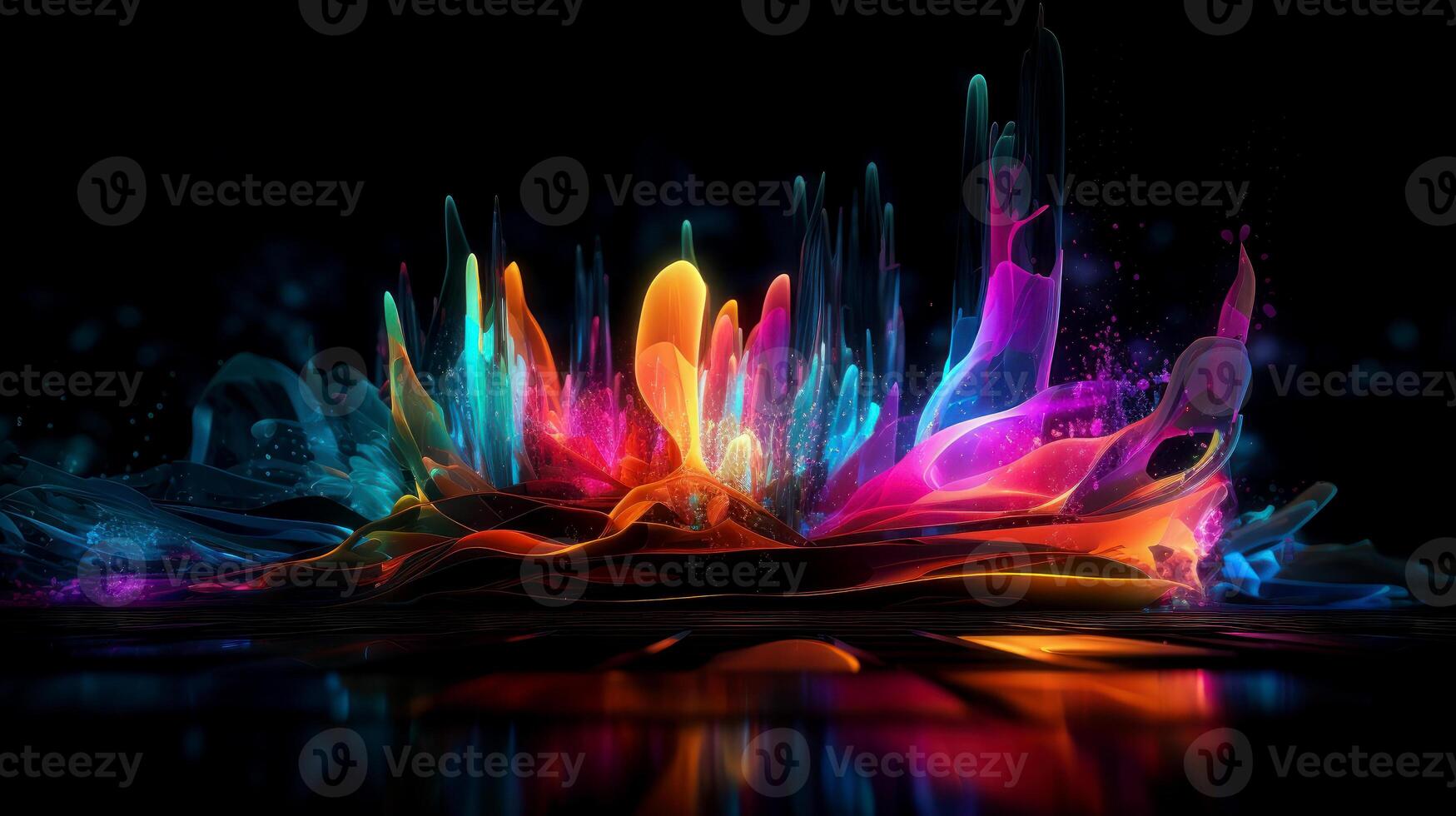 The abstract colorful line texture background. photo