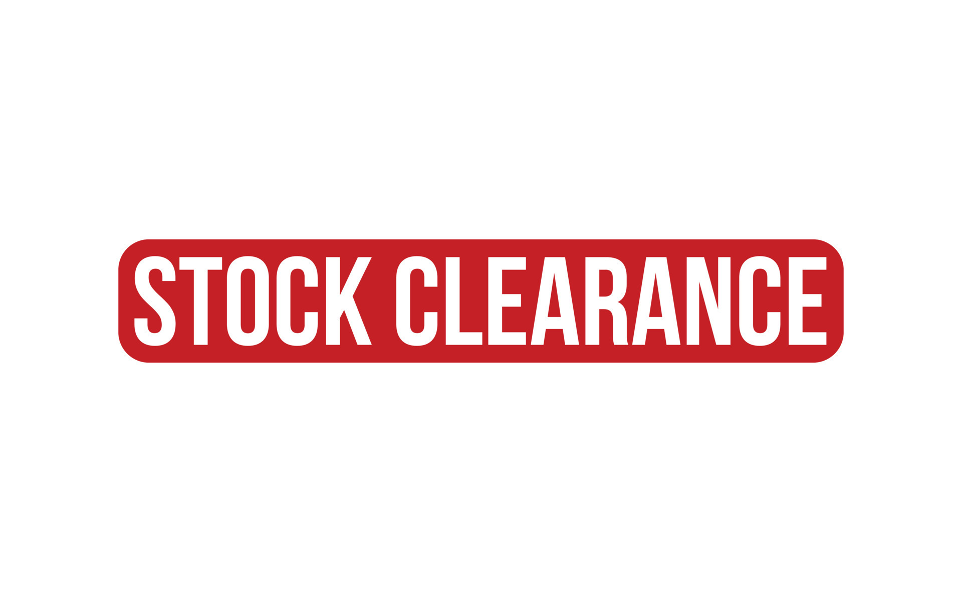 Stock Clearance Rubber Stamp Seal Vector 23070595 Vector Art at Vecteezy