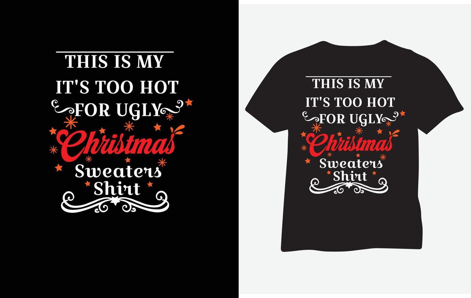 Christmas t-shirt free vector