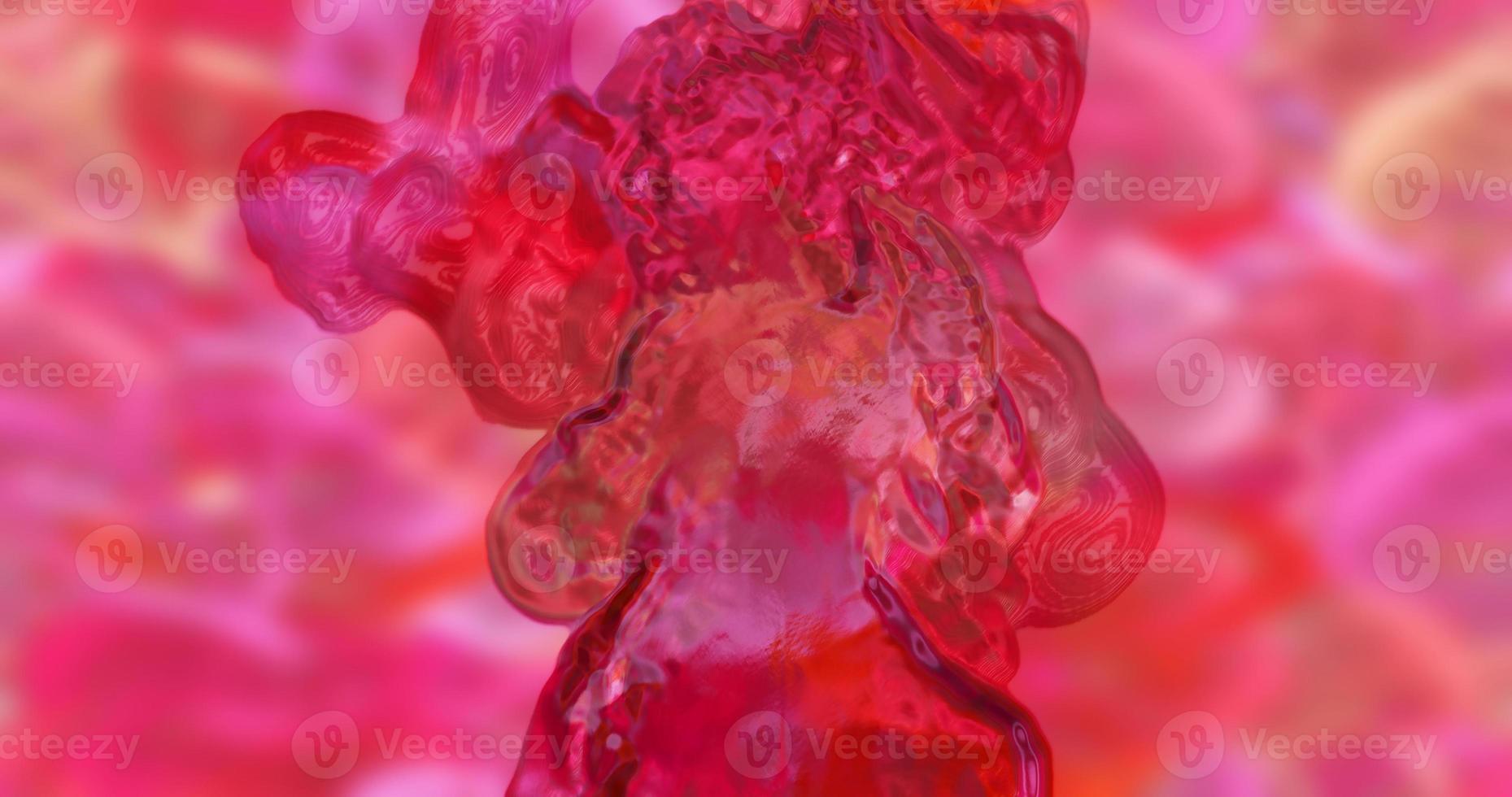 Abstract Pink Liquid Effect Background photo