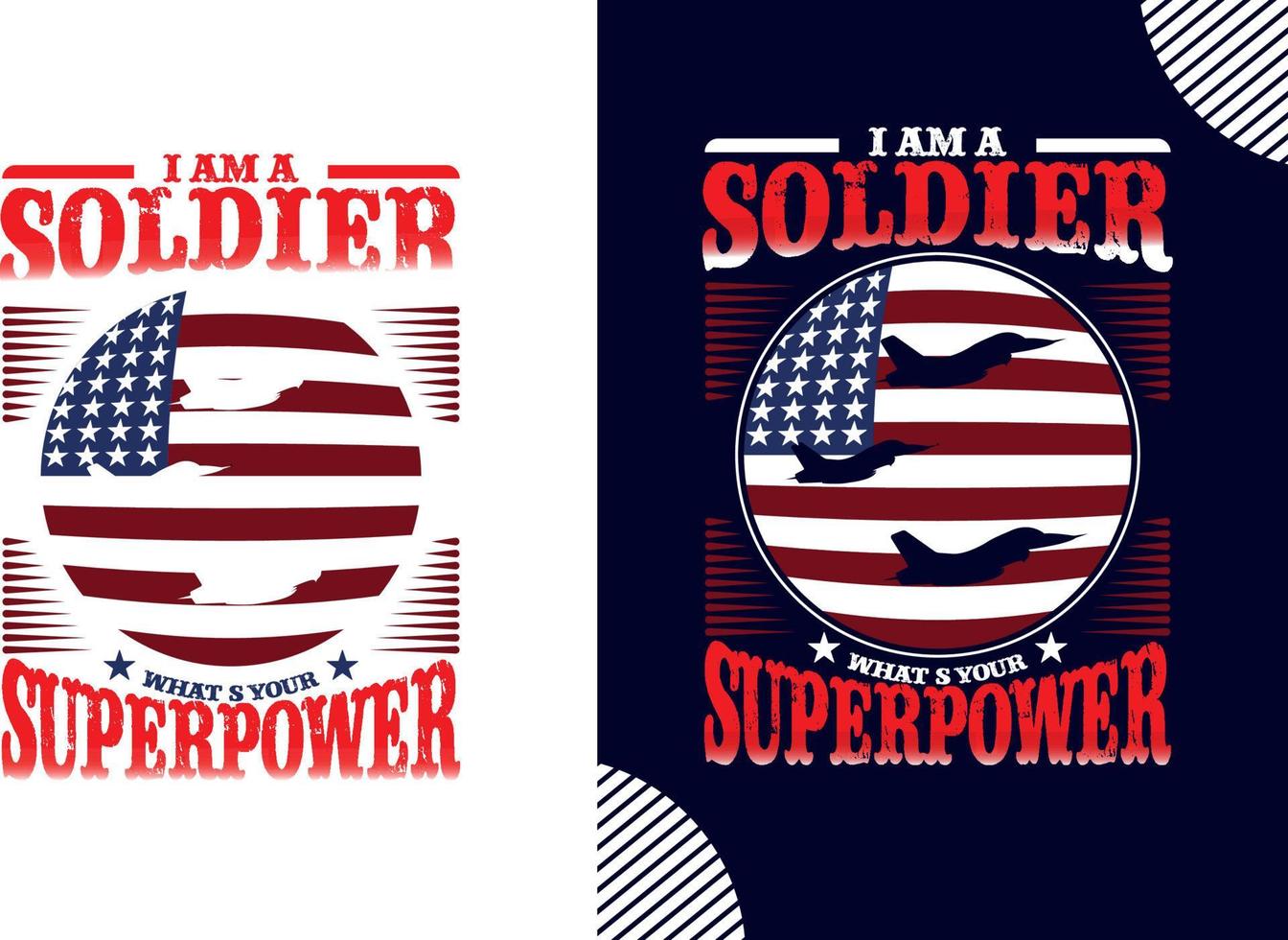 Memorial day t shirt design, I am soldier vector