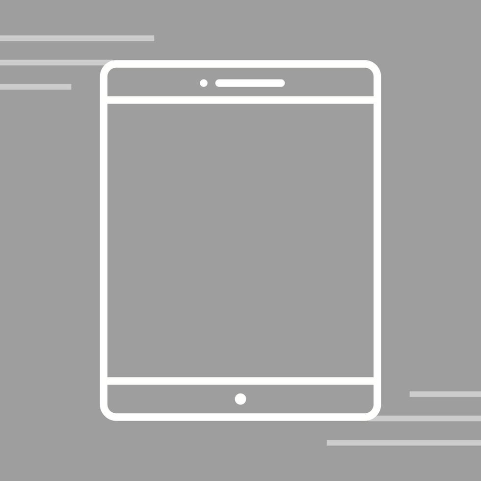 Tablet Vector Icon