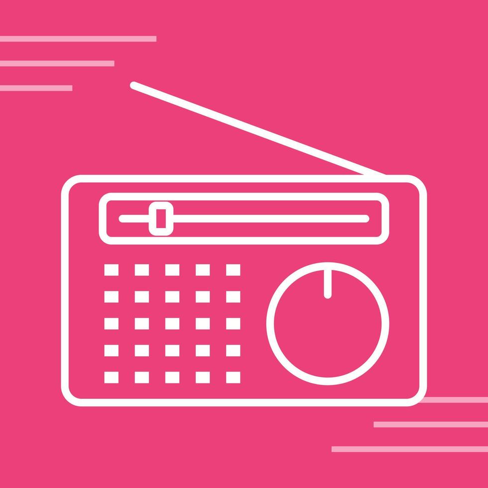 Radio Vector Icon