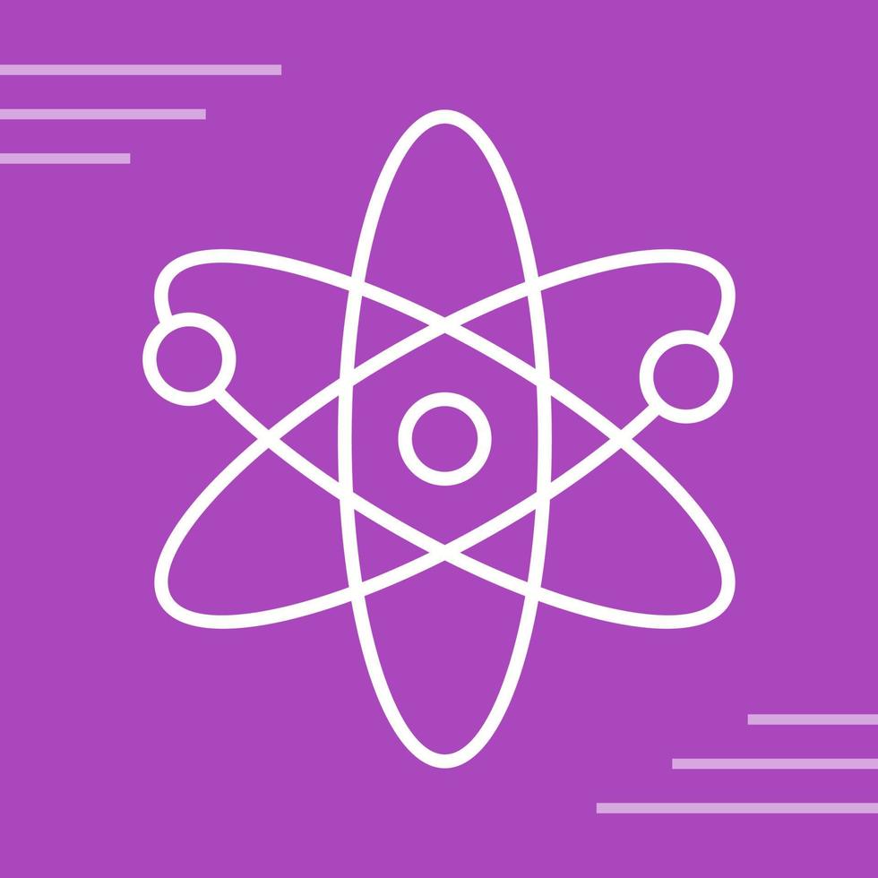 Atomic Structure Vector Icon