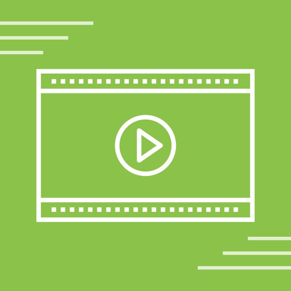 Video player Vector Icon