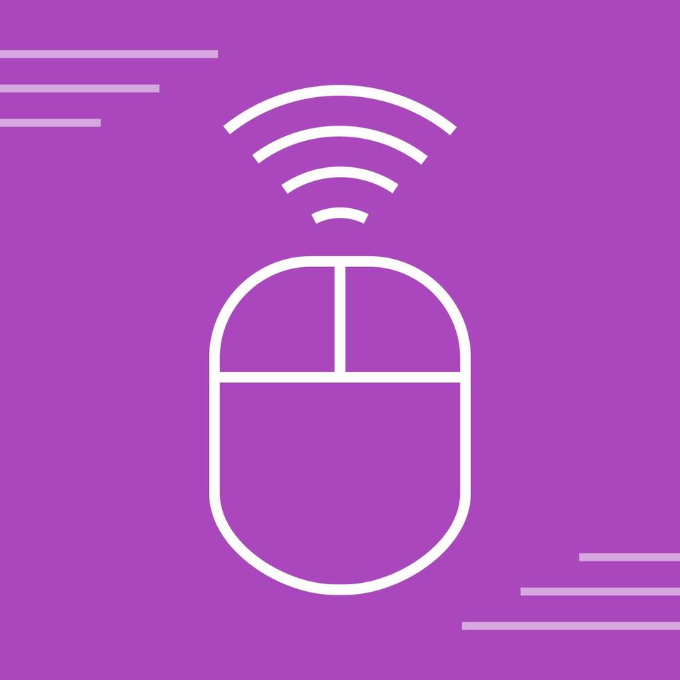 Wireless input device Vector Icon