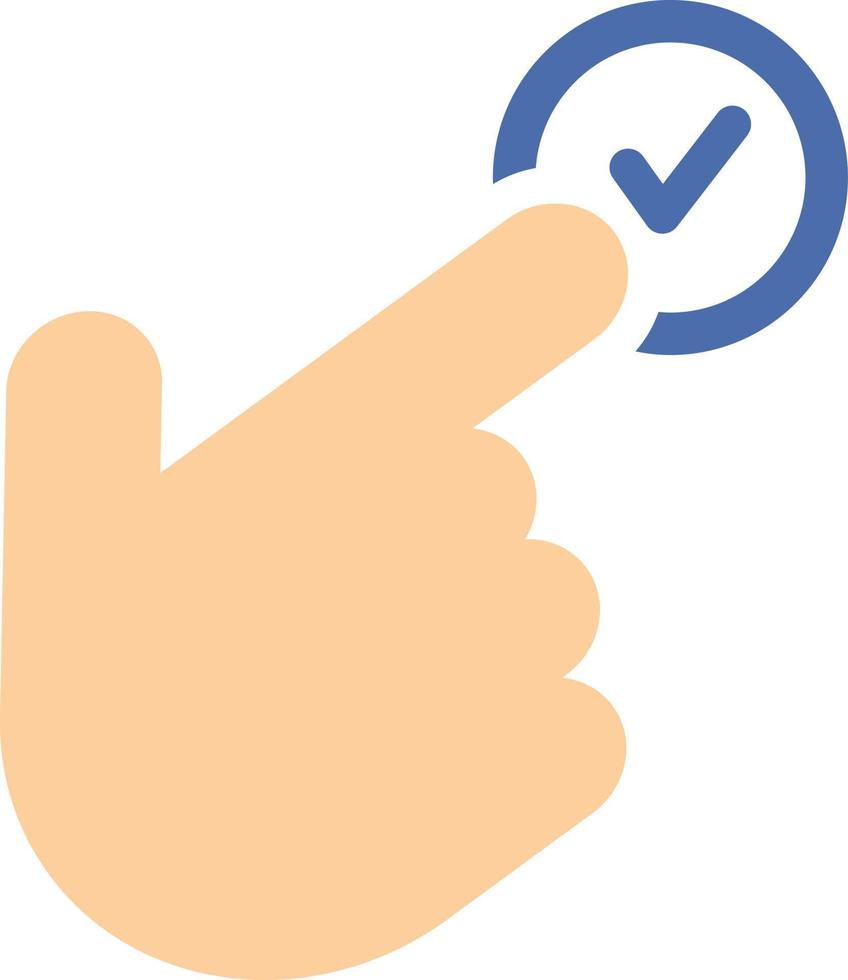 hand-click Illustration Vector