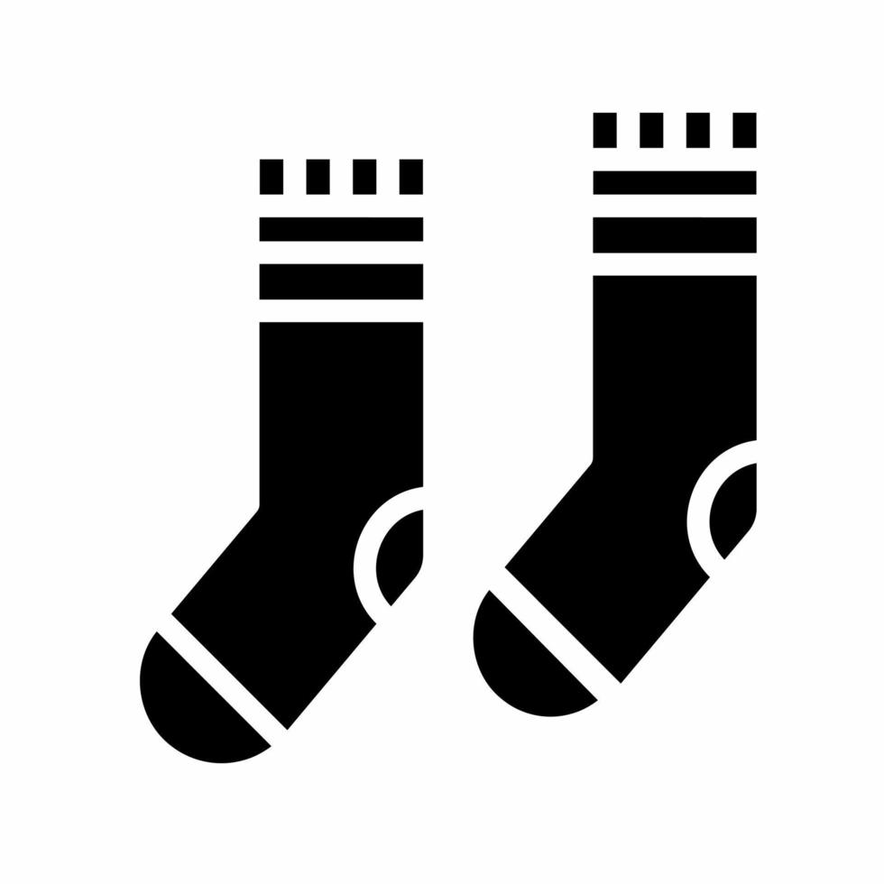 Sock icon vector simple illustration. Stock vector.