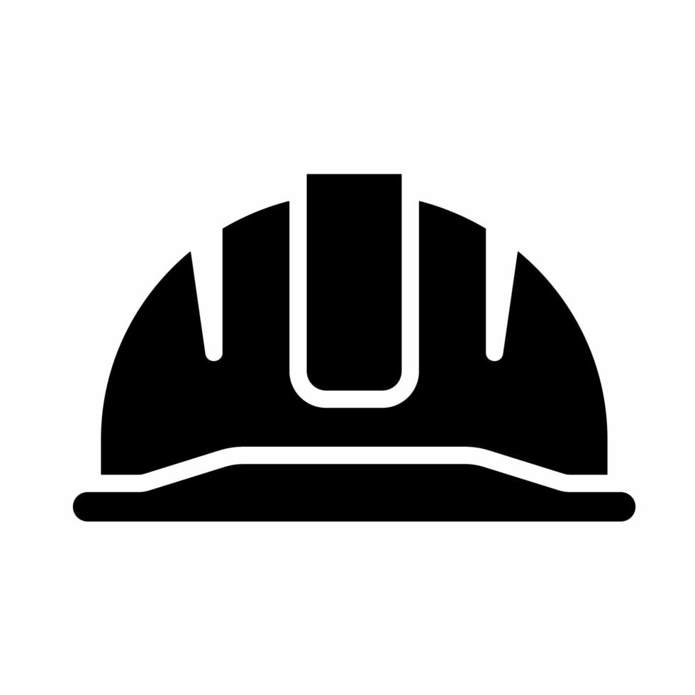 Helmet icon vector simple illustration. Stock vector.