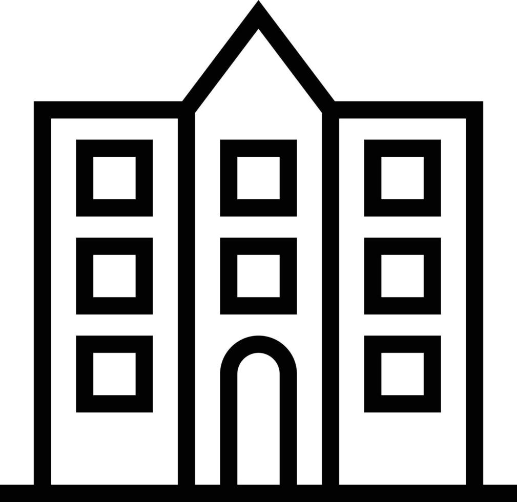 building Illustration Vector