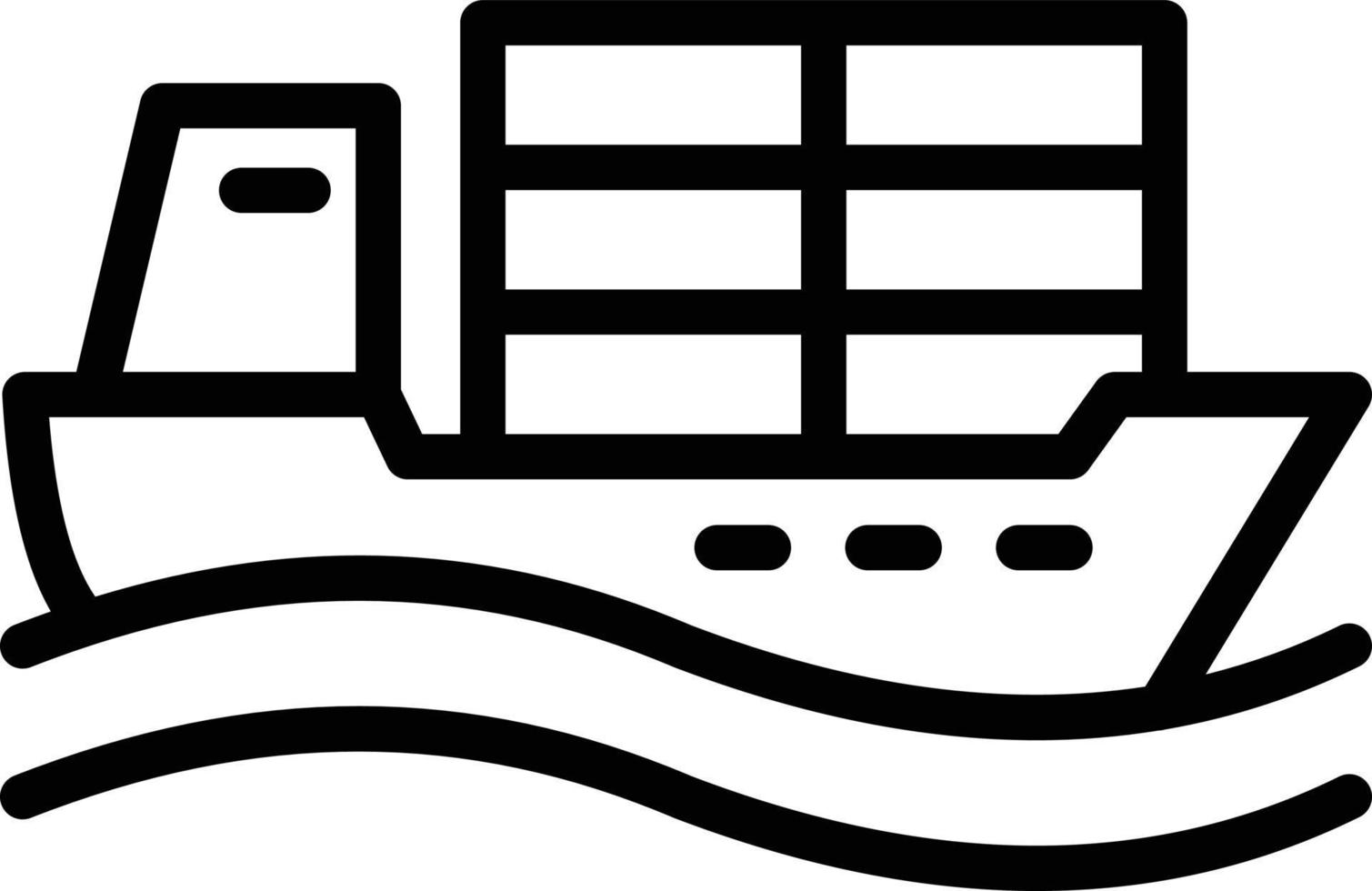 cargo-ship Illustration Vector