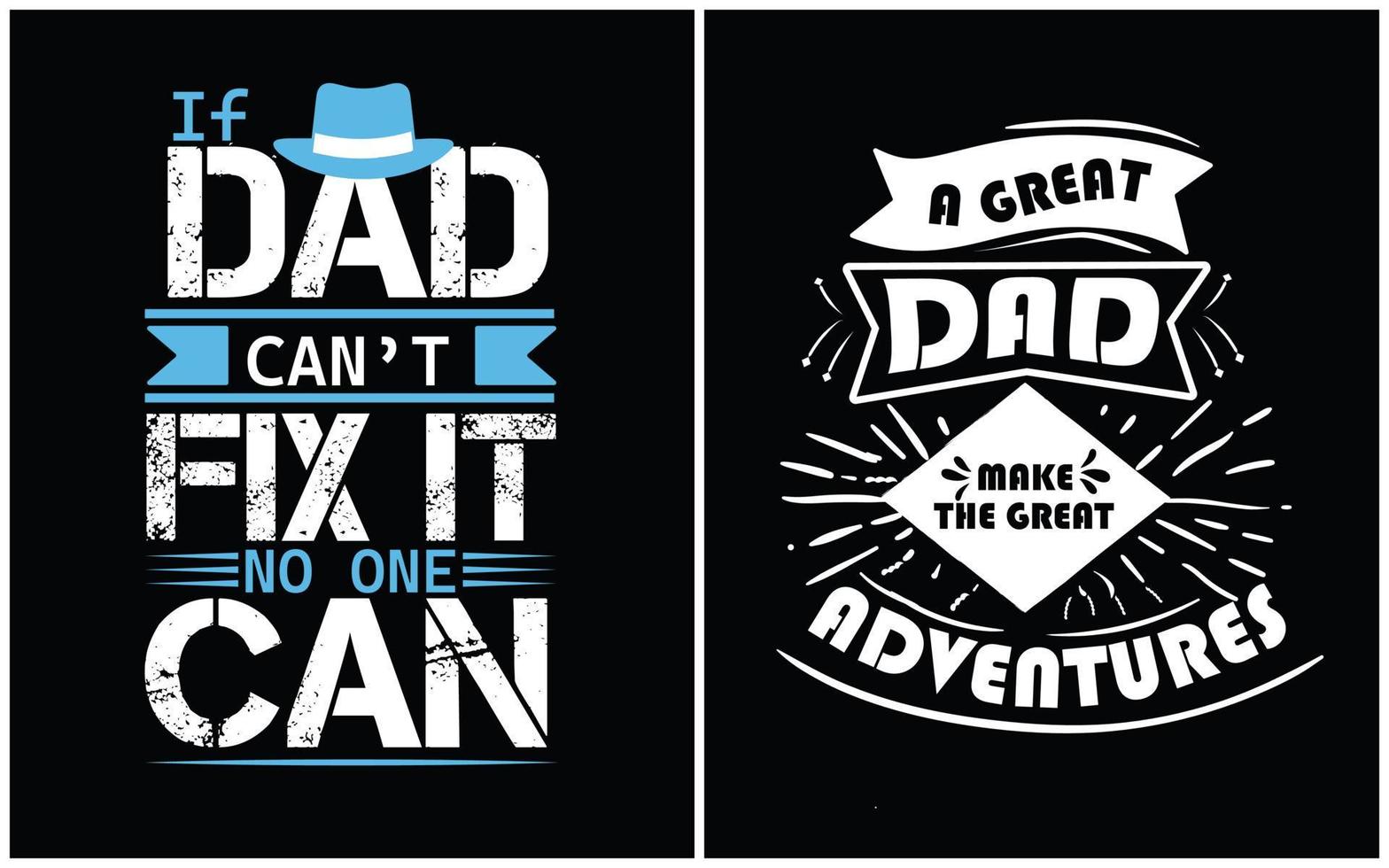 Fathers day t shirt design bundle for free. vector