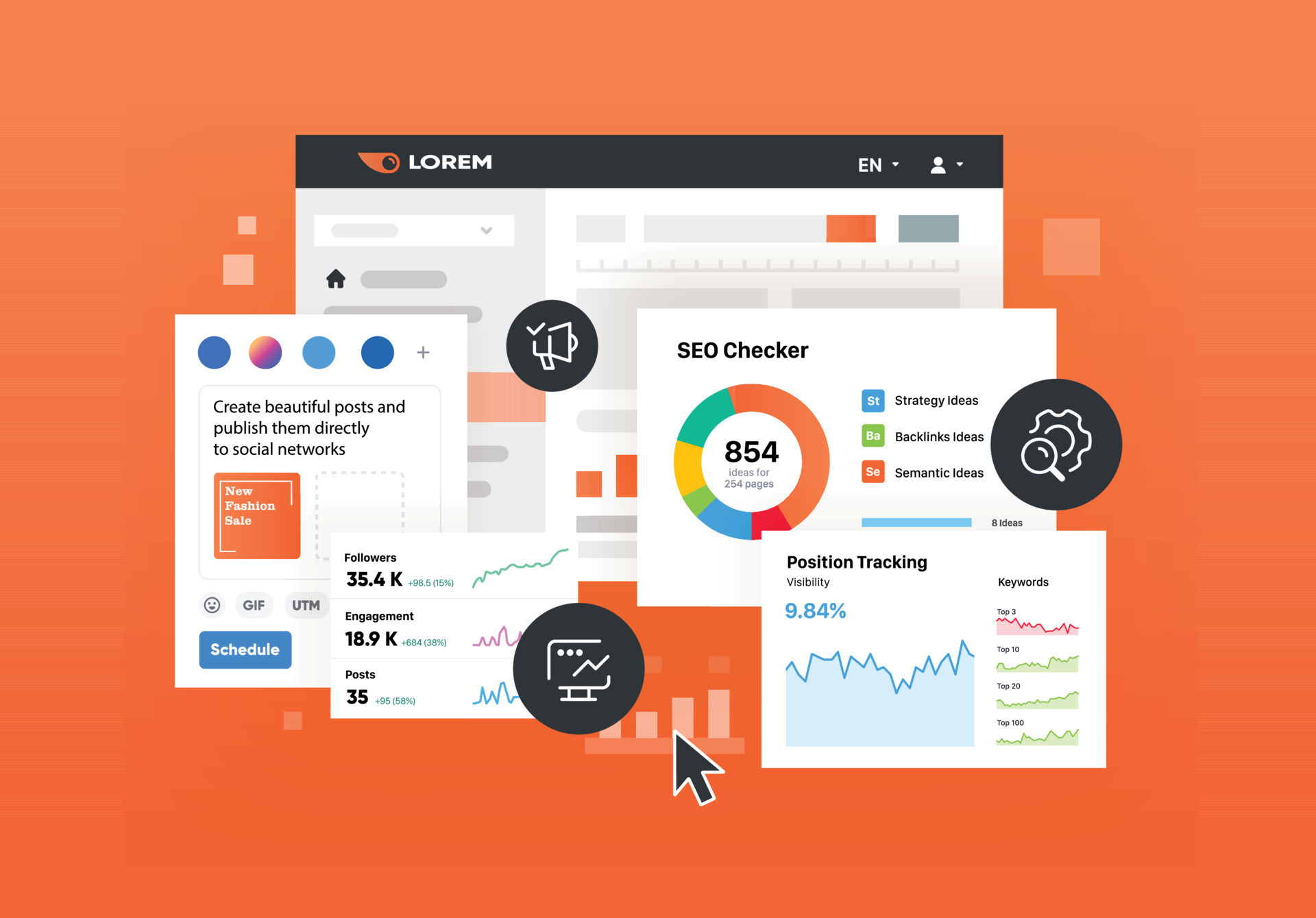 Online search volume online