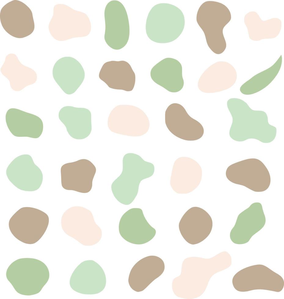 Abstract Background shapes set vector