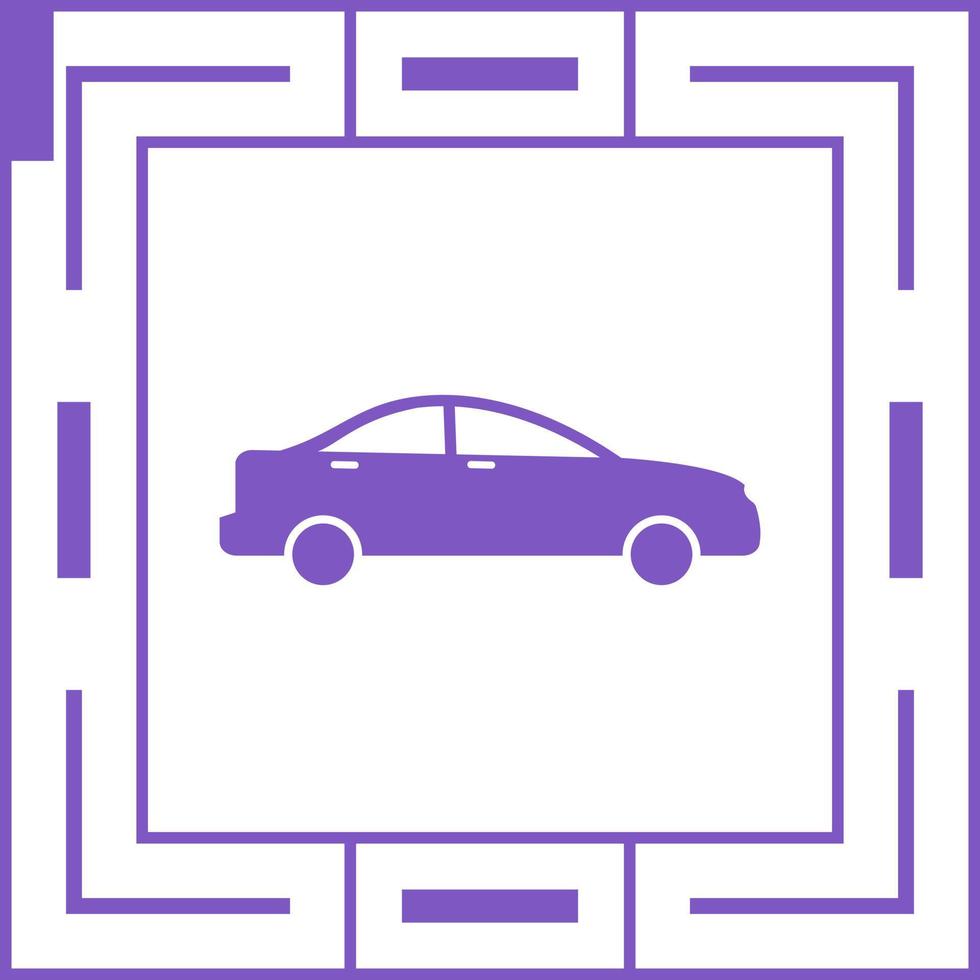 icono de vector de coche comercial comercial