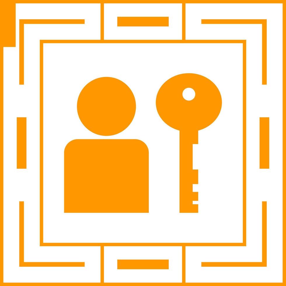 User Authentication Vector Icon