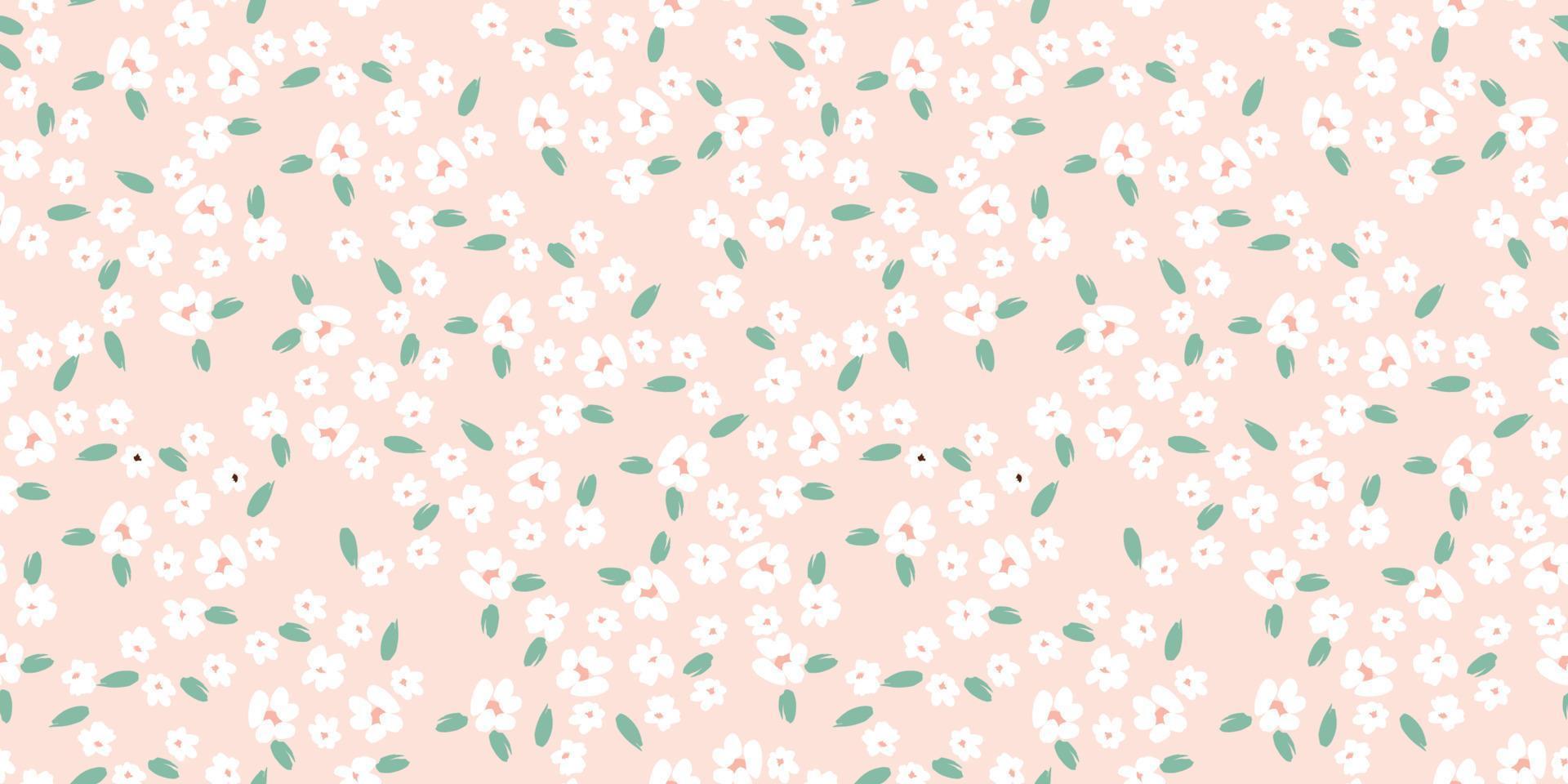 Floral seamless pattern. Vector design for paper, cover, fabric, interior decor and other use