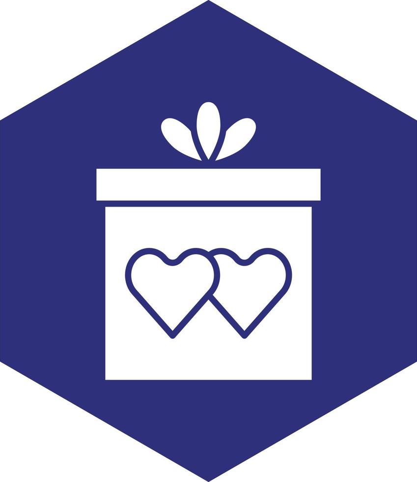 Wedding Gift Vector Icon design