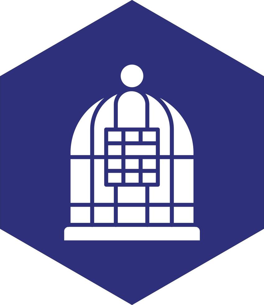 Birdcage Vector Icon design