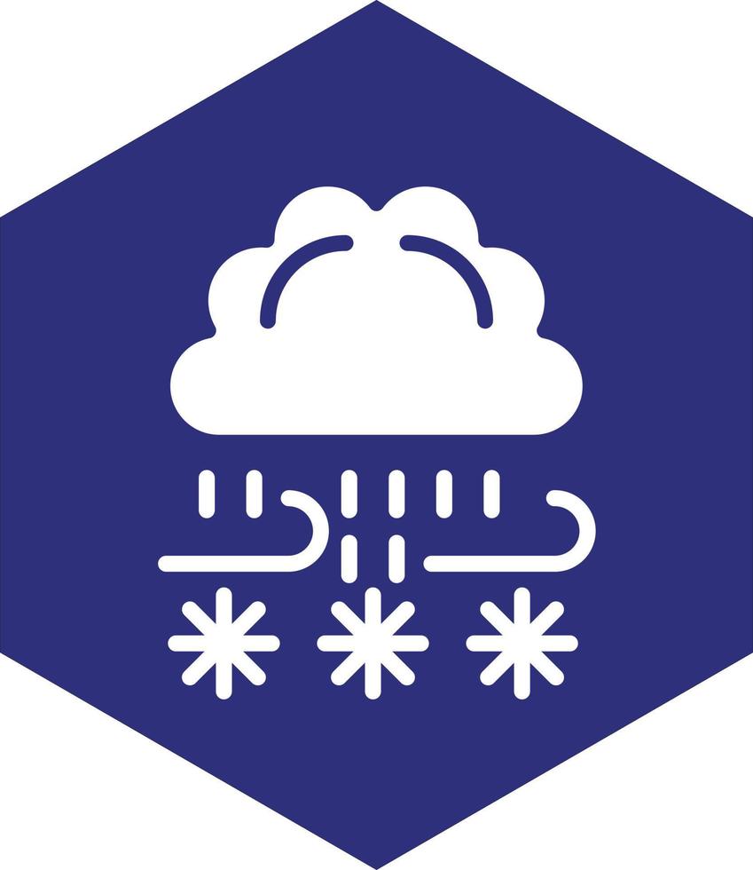 Blizzard Vector Icon design