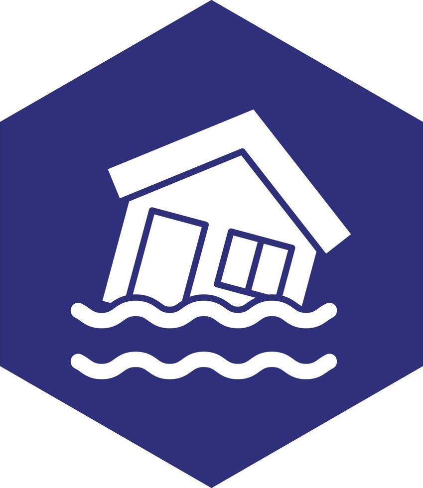 Flood Vector Icon design