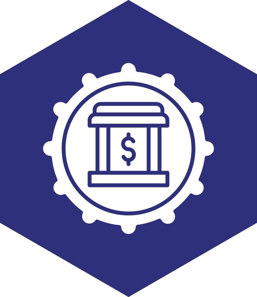 Banking System Vector Icon design