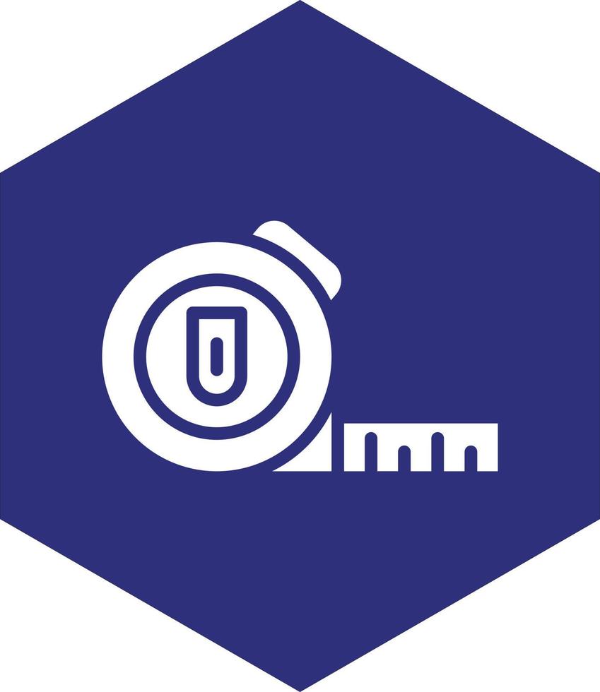 Measuring Tape Vector Icon design