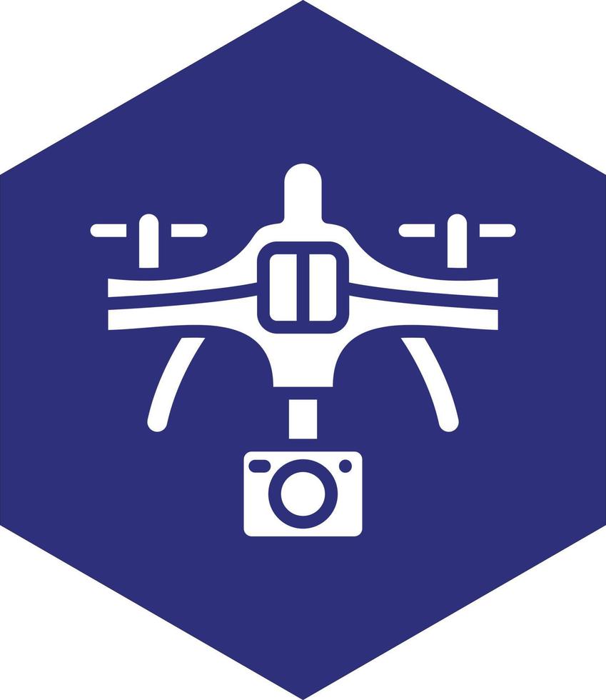 Drone Vector Icon design