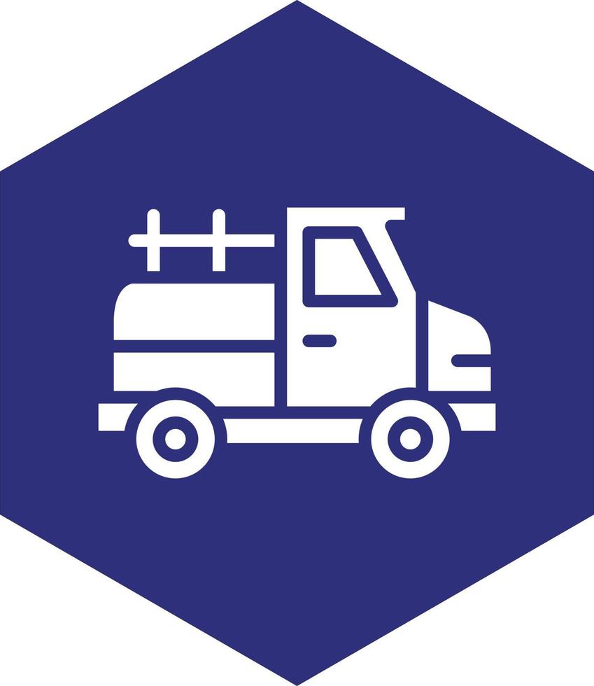 Pickup Truck Vector Icon design