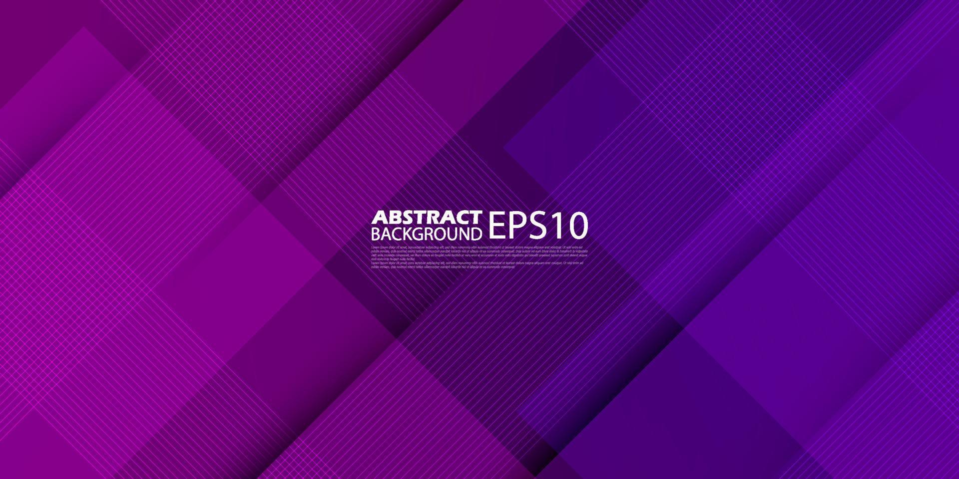 Mosaic geometric dark purple and pink gradient background with shadow lines. Dynamic shapes composition.cool design cover product.Eps10 vector