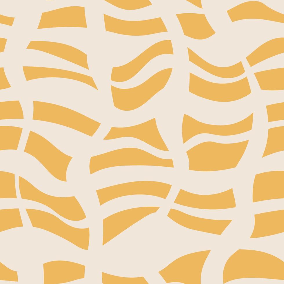 Abstract wavy grid seamless background vector