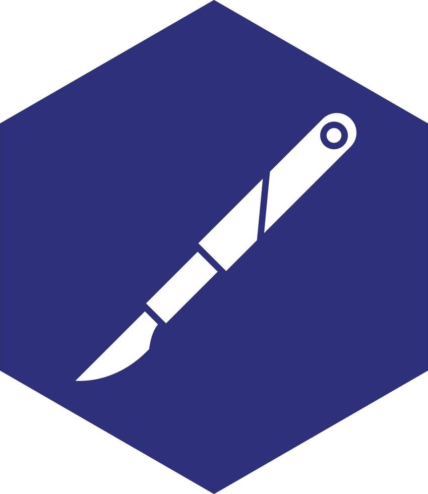 Scalpel Vector Icon design