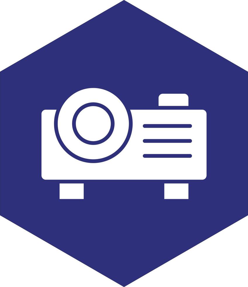 Projector Vector Icon design