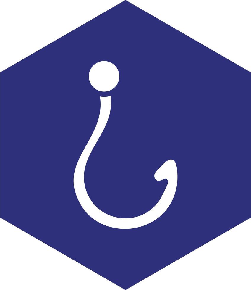 Hook Vector Icon design