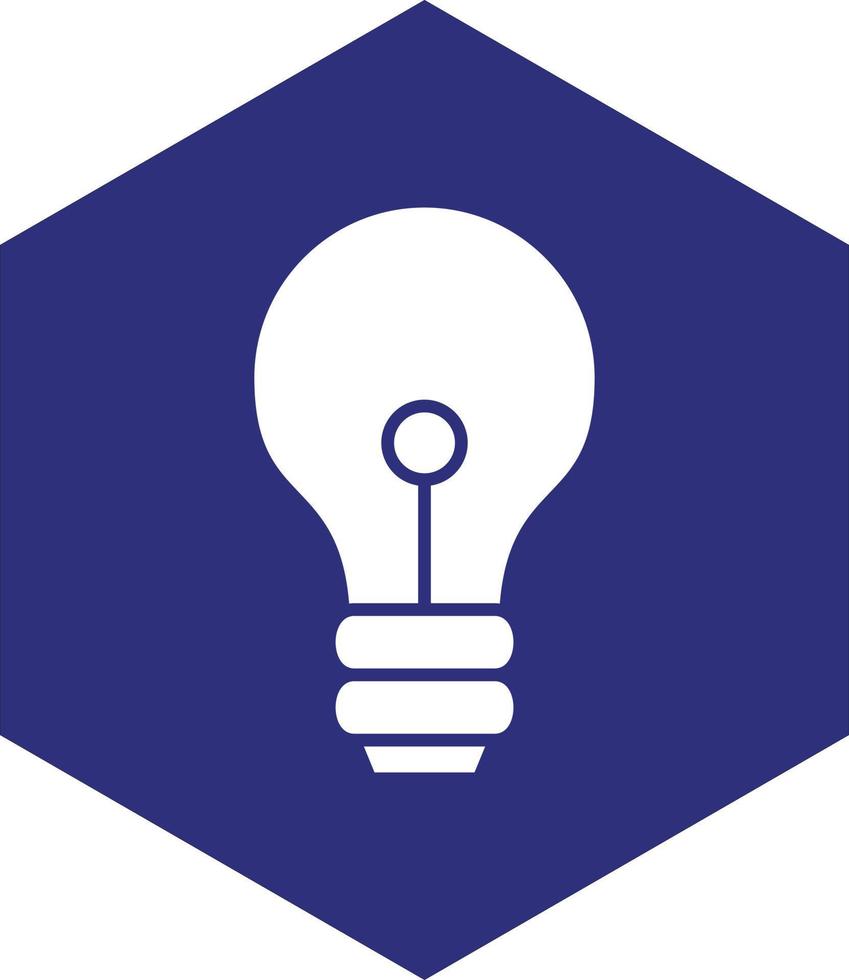 Lightbulb Vector Icon design