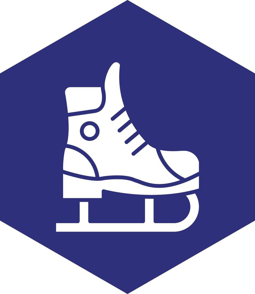 Ice Skate Vector Icon design
