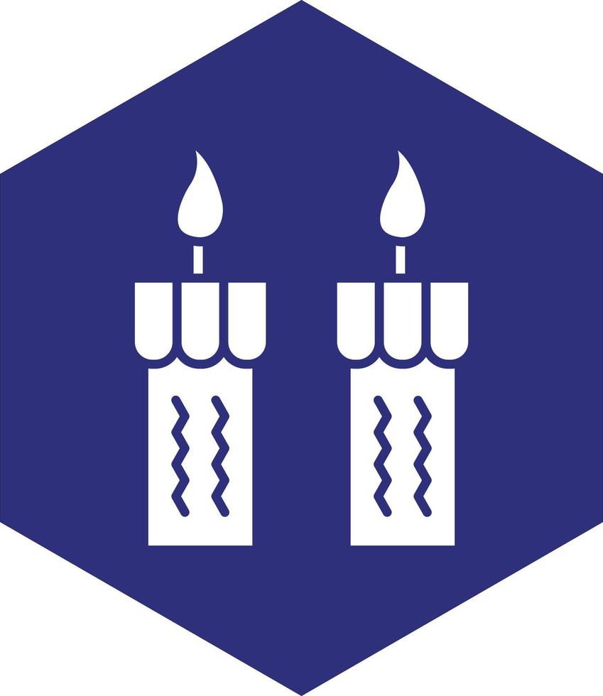 Candles Vector Icon design