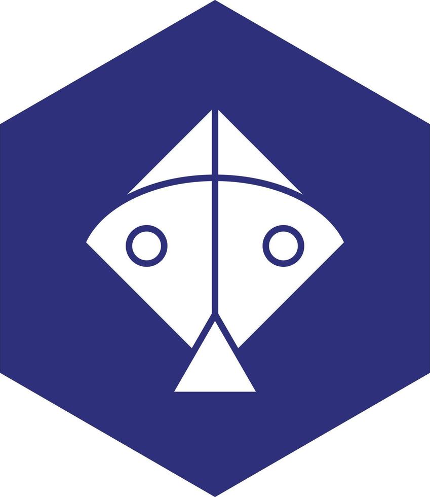 Kite Vector Icon design