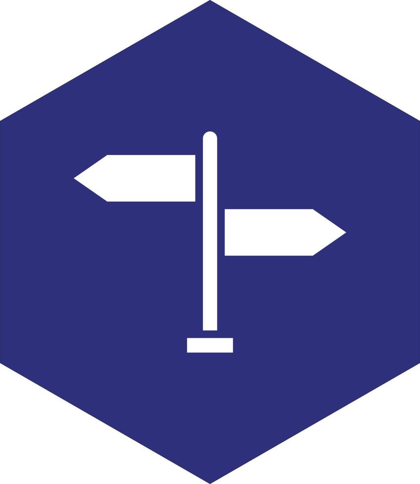 Sign Board Vector Icon design