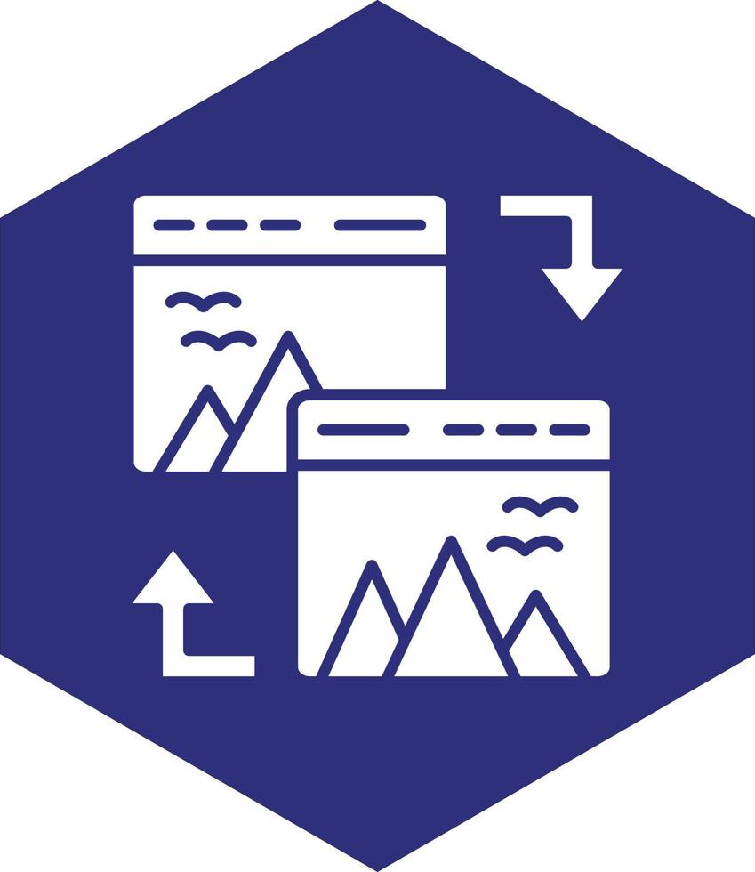 Pingback Vector Icon design